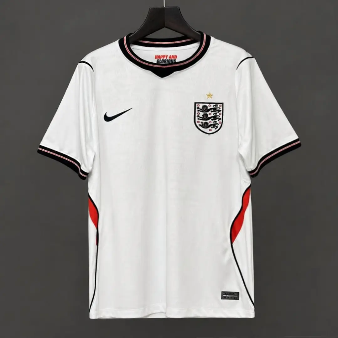 CAMISA INGLATERRA 2026 CASA - Branca - BELLINGHAM 10 (Nome e Número Inclusos) 1