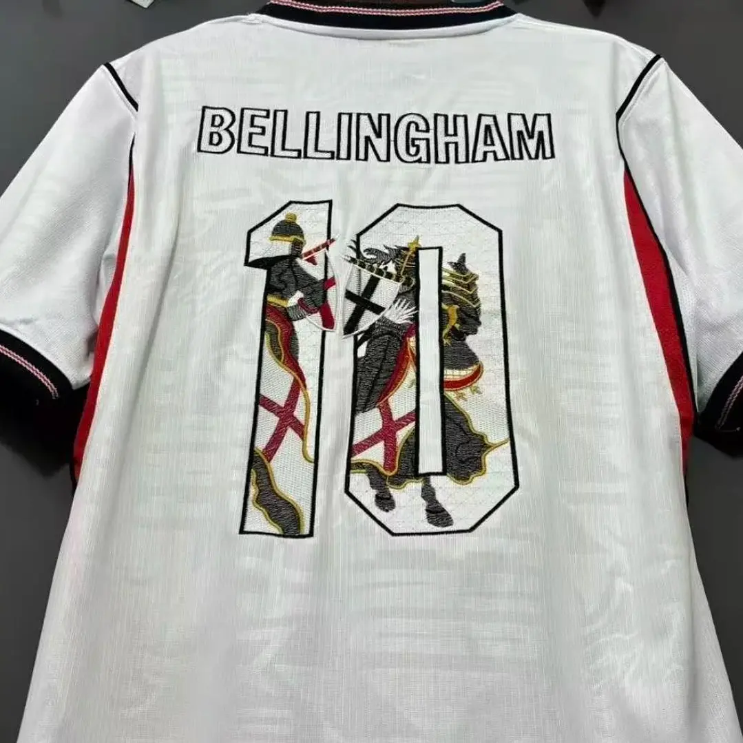 CAMISA INGLATERRA 2026 CASA - Branca - BELLINGHAM 10 (Nome e Número Inclusos) 3