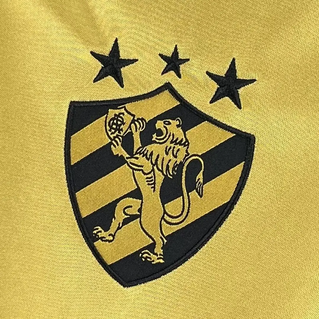 CAMISA SPORT RECIFE 26/27 FORA - Dourada e Preta 6