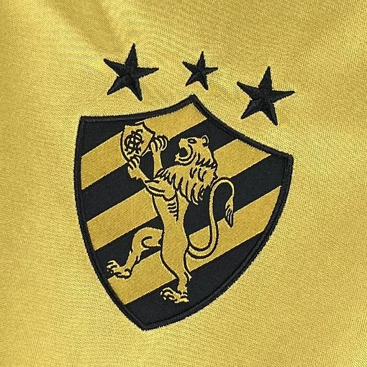CAMISA SPORT RECIFE 26/27 FORA - Dourada e Preta 6