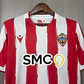 CAMISA ALMERÍA 26/27 CASA - Vermelha e Branca Listrada - Thumbnail 4