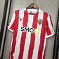 CAMISA ALMERÍA 26/27 CASA - Vermelha e Branca Listrada - Thumbnail 5