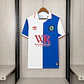 CAMISA BLACKBURN ROVERS 26/27 CASA - Azul e Branca - Thumbnail 1