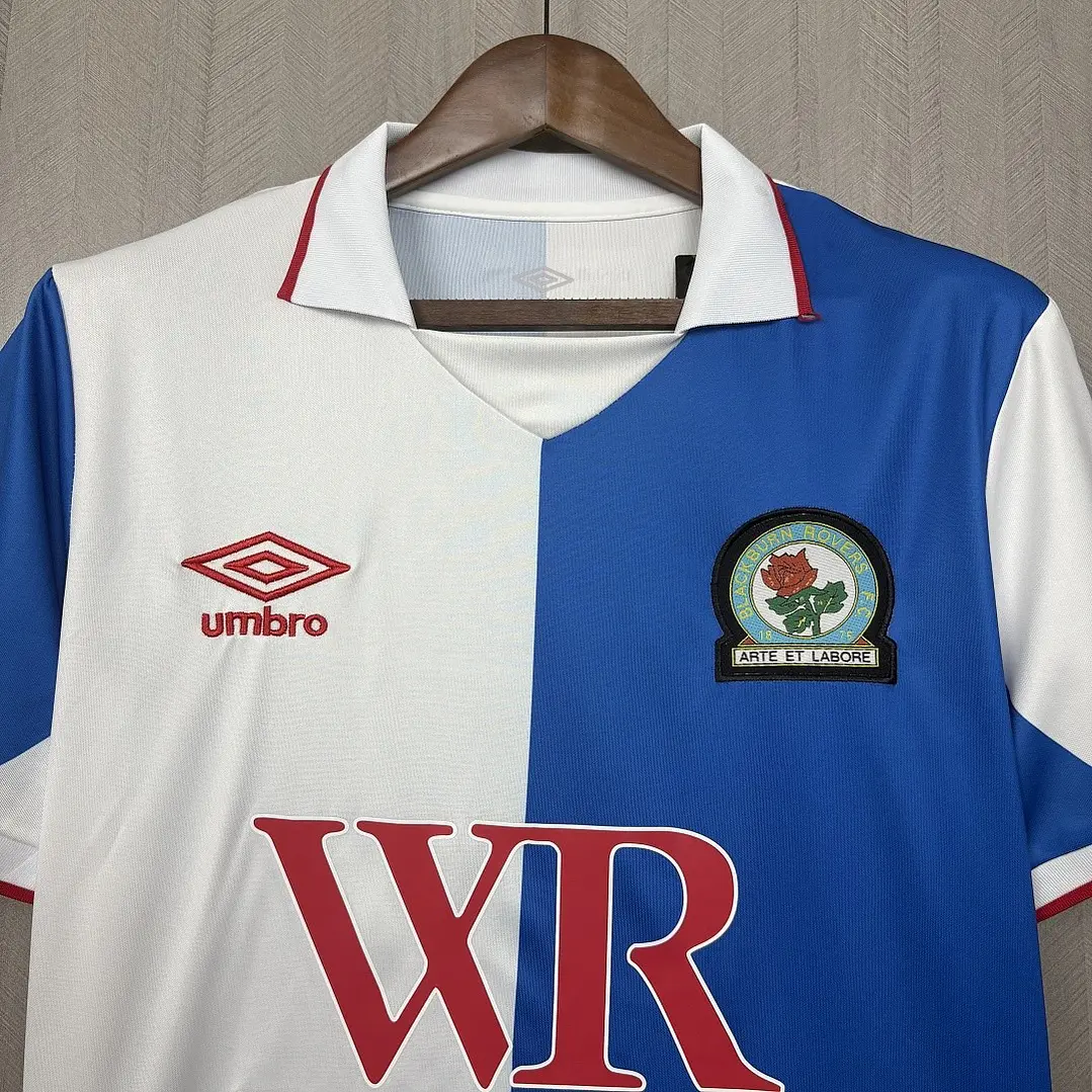 CAMISA BLACKBURN ROVERS 26/27 CASA - Azul e Branca 4