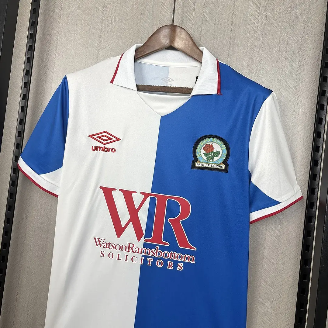 CAMISA BLACKBURN ROVERS 26/27 CASA - Azul e Branca 5