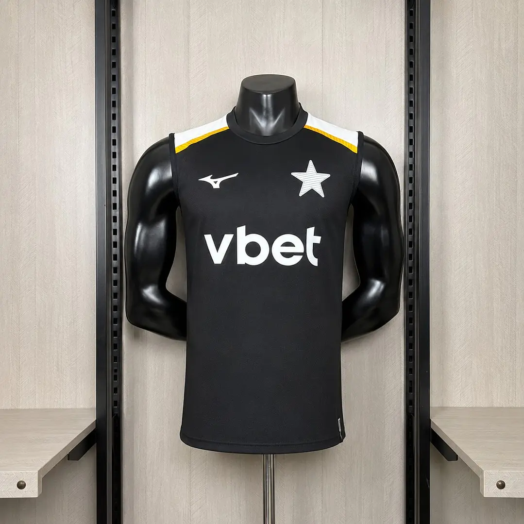 REGATA BOTAFOGO 26/27 TREINO - Preta - Versão Jogador Slim Fit 1