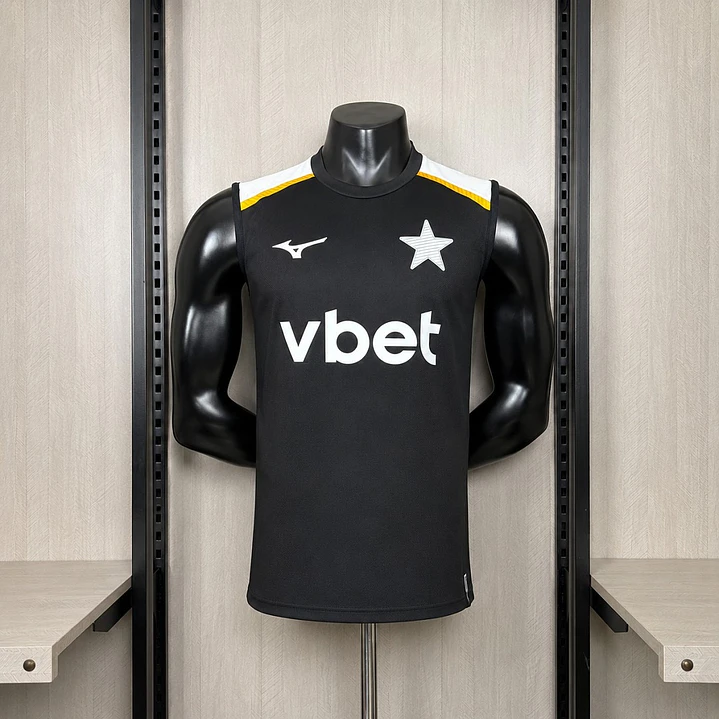 REGATA BOTAFOGO 26/27 TREINO - Preta - Versão Jogador Slim Fit 1