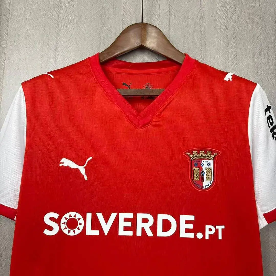 CAMISA SC BRAGA 26/27 CASA - Vermelha 4