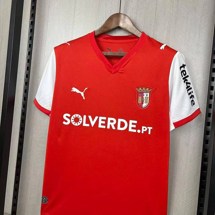 CAMISA SC BRAGA 26/27 CASA - Vermelha 5