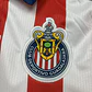 CAMISA CHIVAS GUADALAJARA 26/27 CASA - Vermelha e Branca Listrada - Thumbnail 3