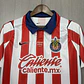 CAMISA CHIVAS GUADALAJARA 26/27 CASA - Vermelha e Branca Listrada - Thumbnail 4