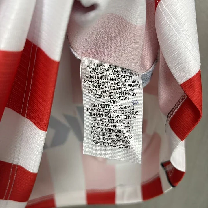CAMISA CHIVAS GUADALAJARA 26/27 CASA - Vermelha e Branca Listrada 7