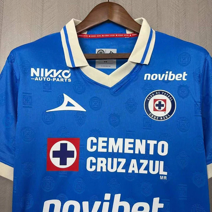 CAMISA CRUZ AZUL 26/27 CASA - Azul 4