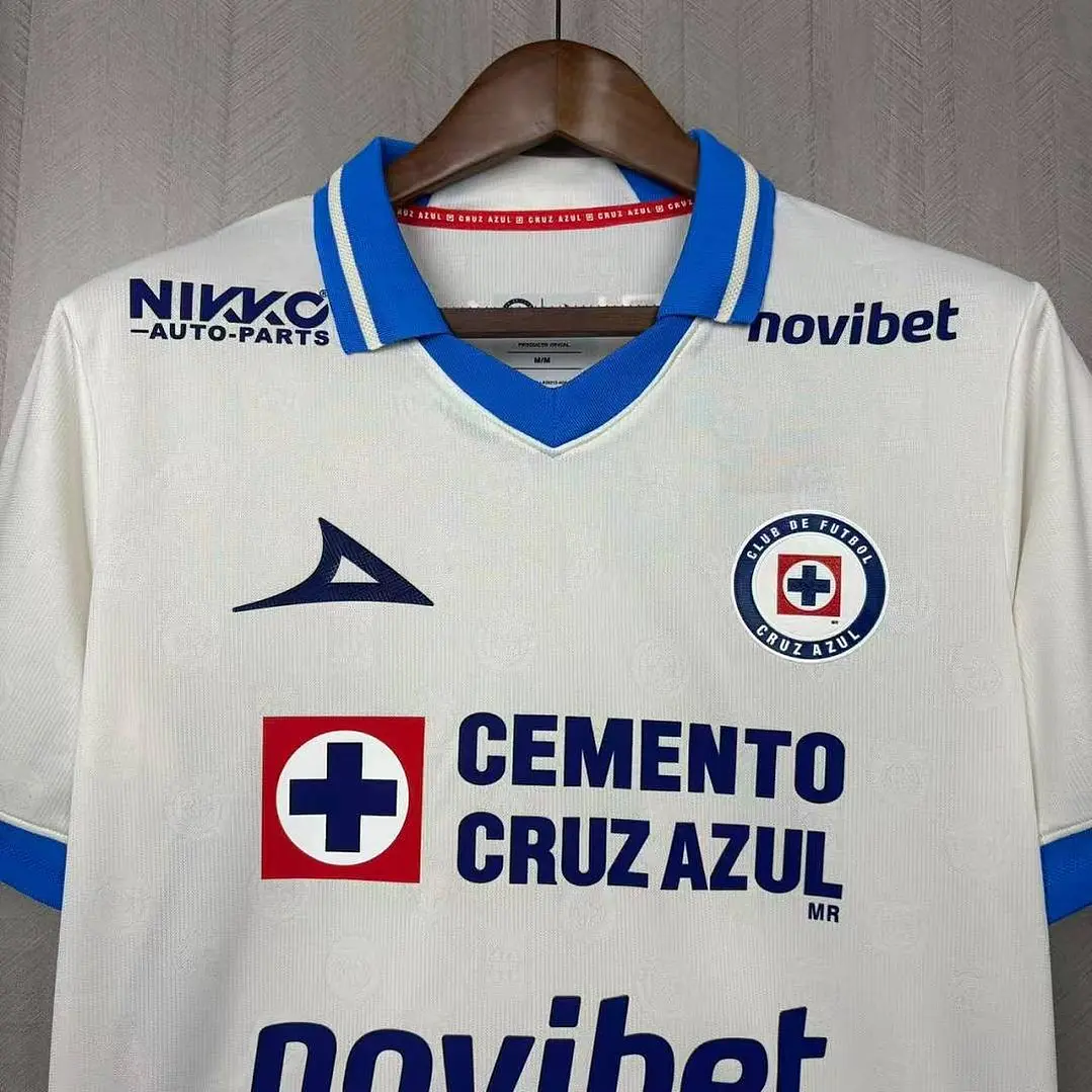 CAMISA CRUZ AZUL 26/27 FORA - Branca 4