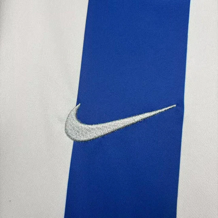 CAMISA DEPORTIVO LA CORUÑA 26/27 CASA - Azul e Branca Listrada 2