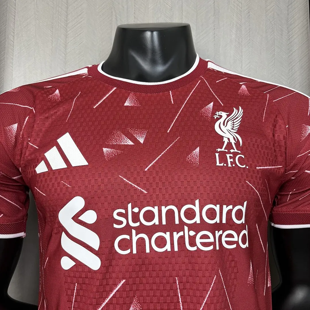 CAMISA LIVERPOOL 26/27 CASA - Vermelha - Versão Jogador Slim Fit 4