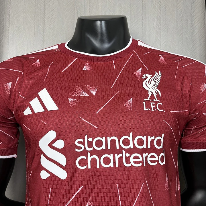 CAMISA LIVERPOOL 26/27 CASA - Vermelha - Versão Jogador Slim Fit 4