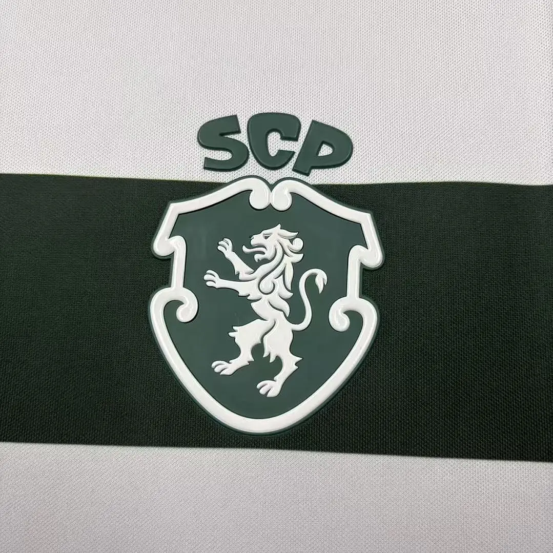 CAMISA SPORTING CP 26/27 CASA - Verde e Branca Listrada 3