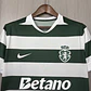 CAMISA SPORTING CP 26/27 CASA - Verde e Branca Listrada - Thumbnail 4