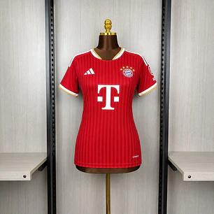 CAMISA BAYERN DE MUNIQUE 26/27 CASA - Vermelha - Feminina