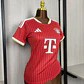 CAMISA BAYERN DE MUNIQUE 26/27 CASA - Vermelha - Feminina - Thumbnail 6