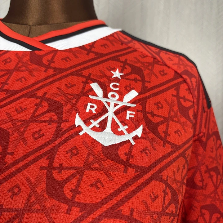 CAMISA FLAMENGO III 26/27 - Vermelha Estampada - Feminina 3