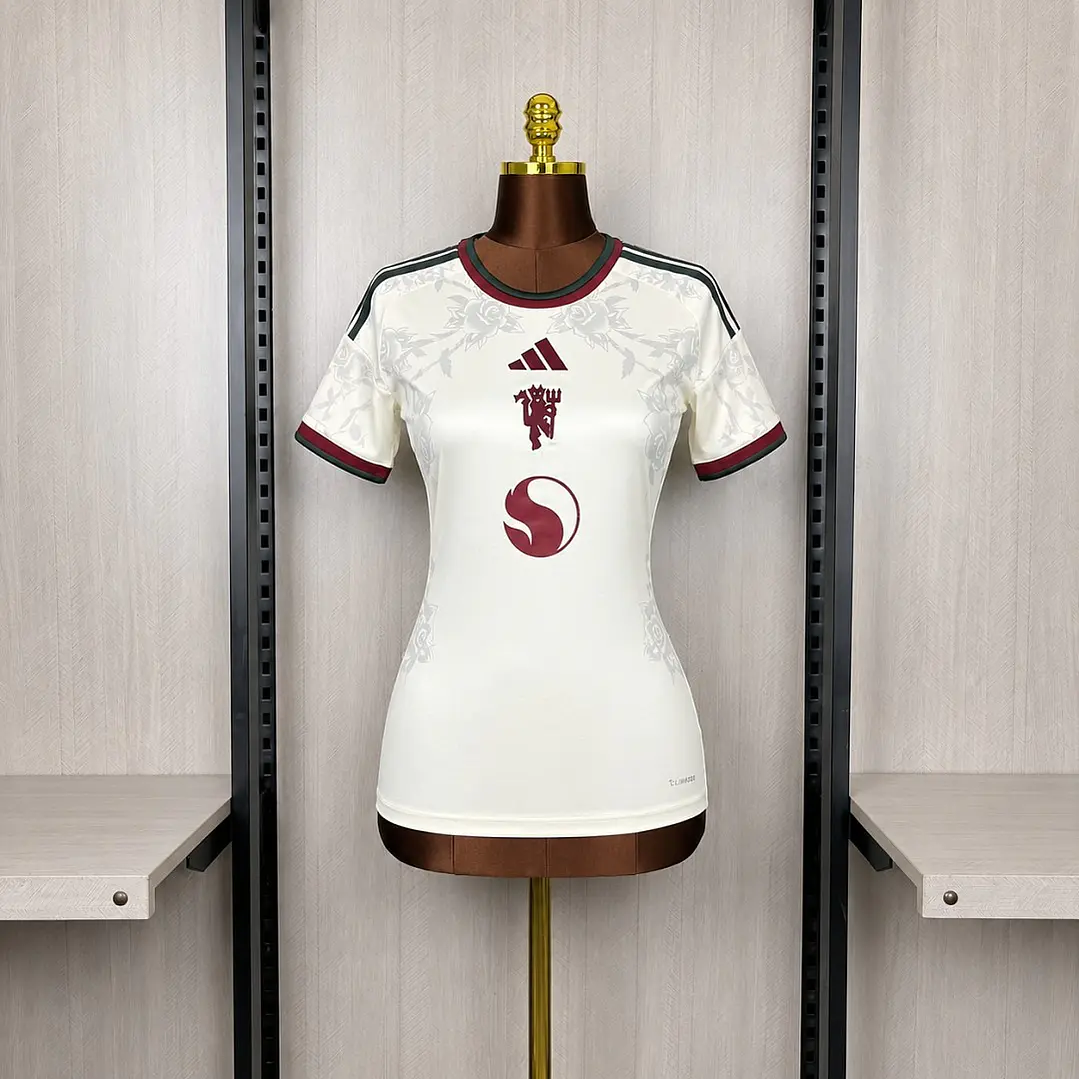 CAMISA MANCHESTER UNITED 26/27 TERCEIRA - Branca - Feminina 1