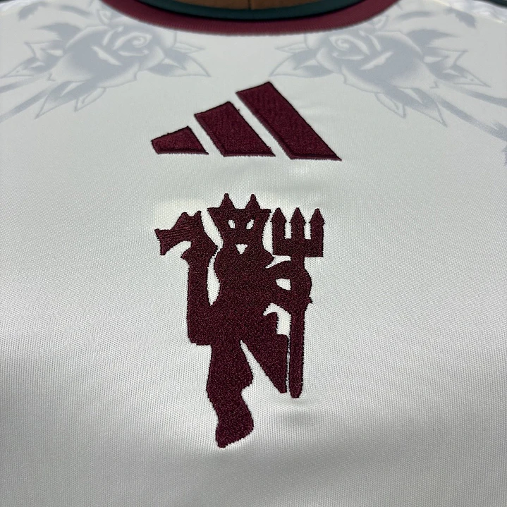 CAMISA MANCHESTER UNITED 26/27 TERCEIRA - Branca - Feminina 2