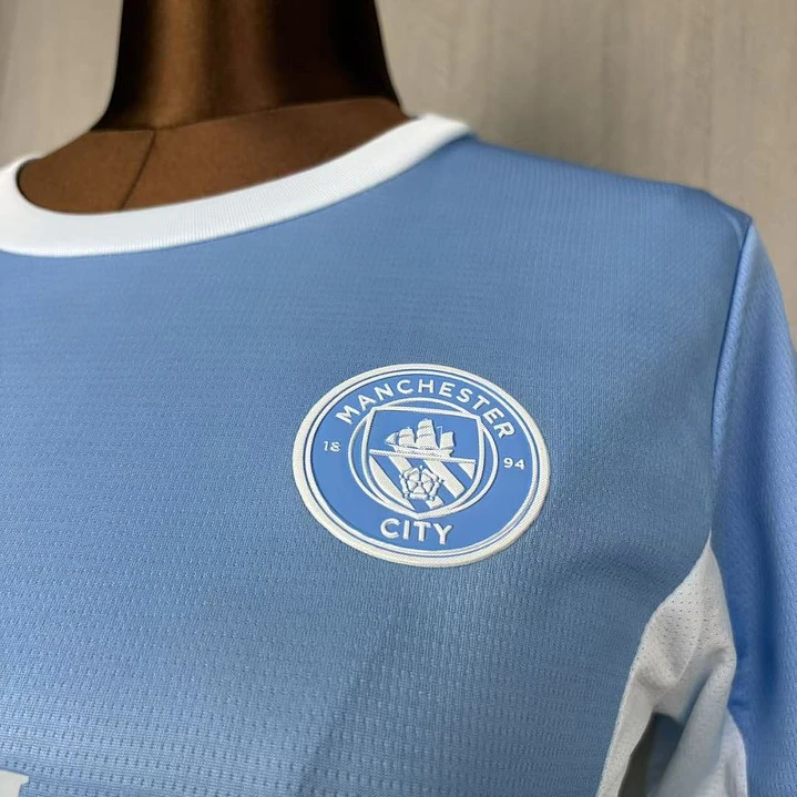 CAMISA MANCHESTER CITY 26/27 CASA - Azul Celeste - Feminina 3