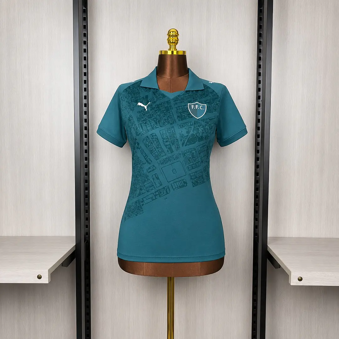 CAMISA FLUMINENSE III 26/27 - Verde Petróleo - Feminina 1