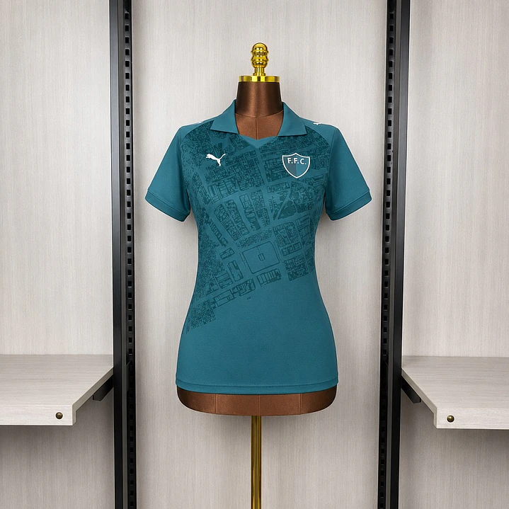 CAMISA FLUMINENSE III 26/27 - Verde Petróleo - Feminina 1