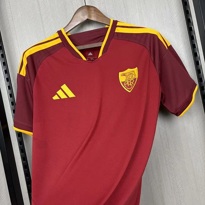 CAMISA ROMA 26/27 CASA - Grená 6