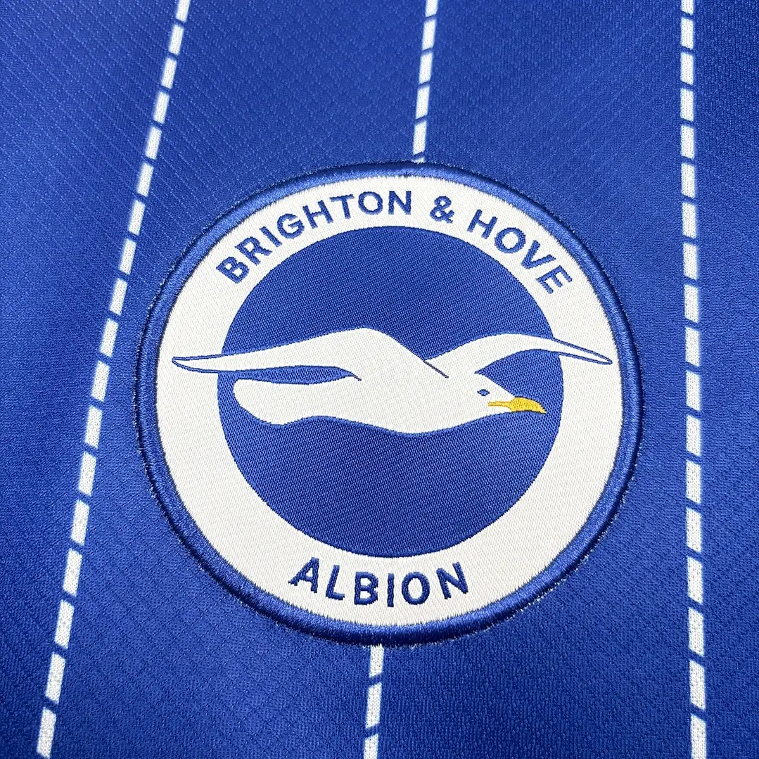 CAMISA BRIGHTON 26/27 CASA - Azul Listrada 3