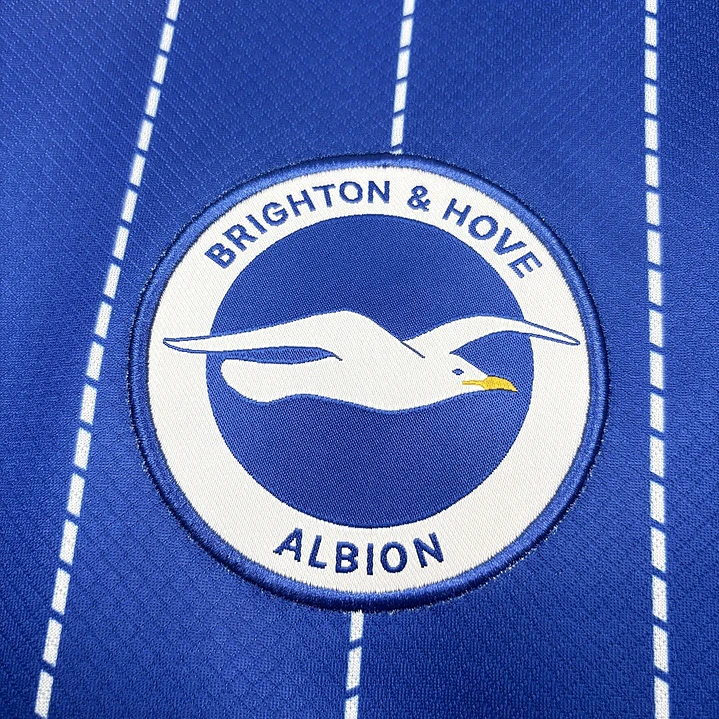 CAMISA BRIGHTON 26/27 CASA - Azul Listrada 3