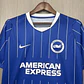 CAMISA BRIGHTON 26/27 CASA - Azul Listrada - Thumbnail 4
