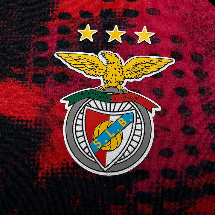 CAMISA BENFICA 26/27 TERCEIRA - Preta e Vermelha 3