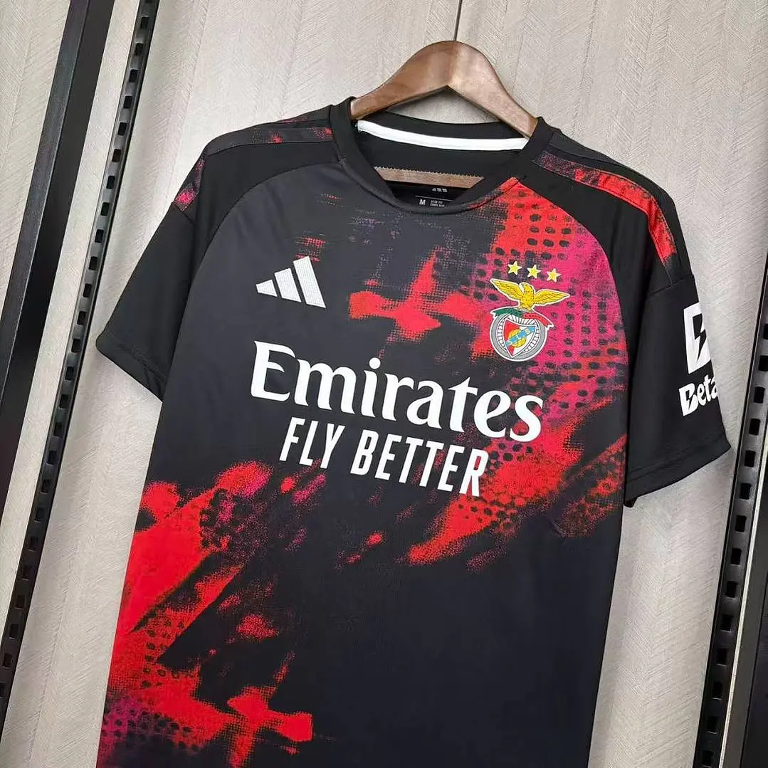 CAMISA BENFICA 26/27 TERCEIRA - Preta e Vermelha 5