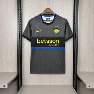 CAMISA INTER DE MILÃO 26/27 - Cinza