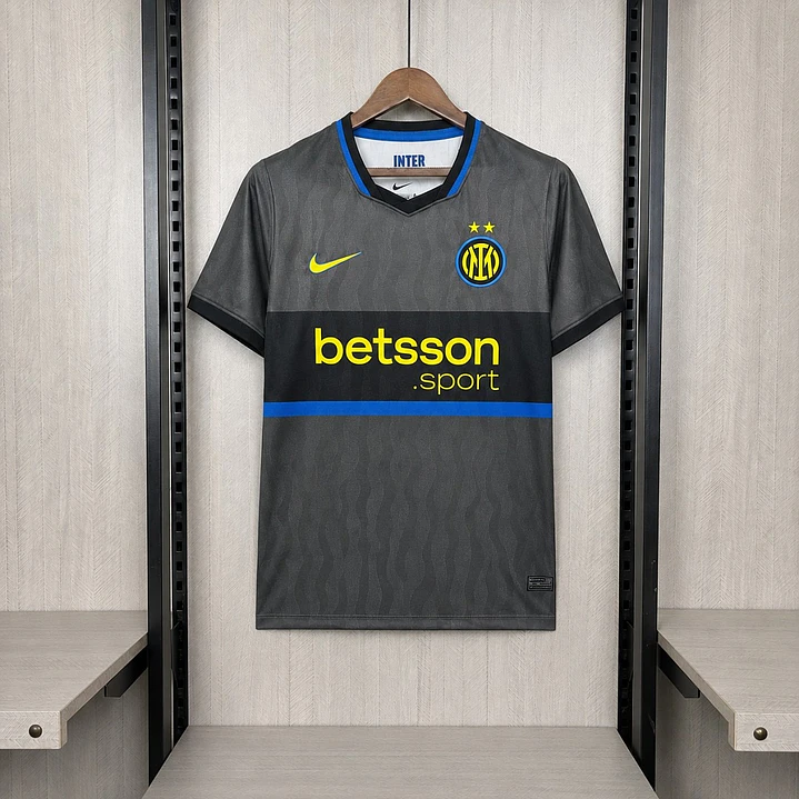 CAMISA INTER DE MILÃO 26/27 - Cinza 1