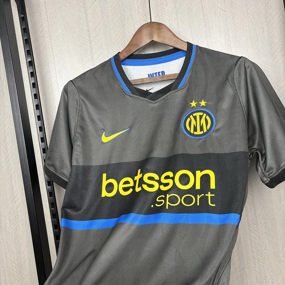 CAMISA INTER DE MILÃO 26/27 - Cinza 4