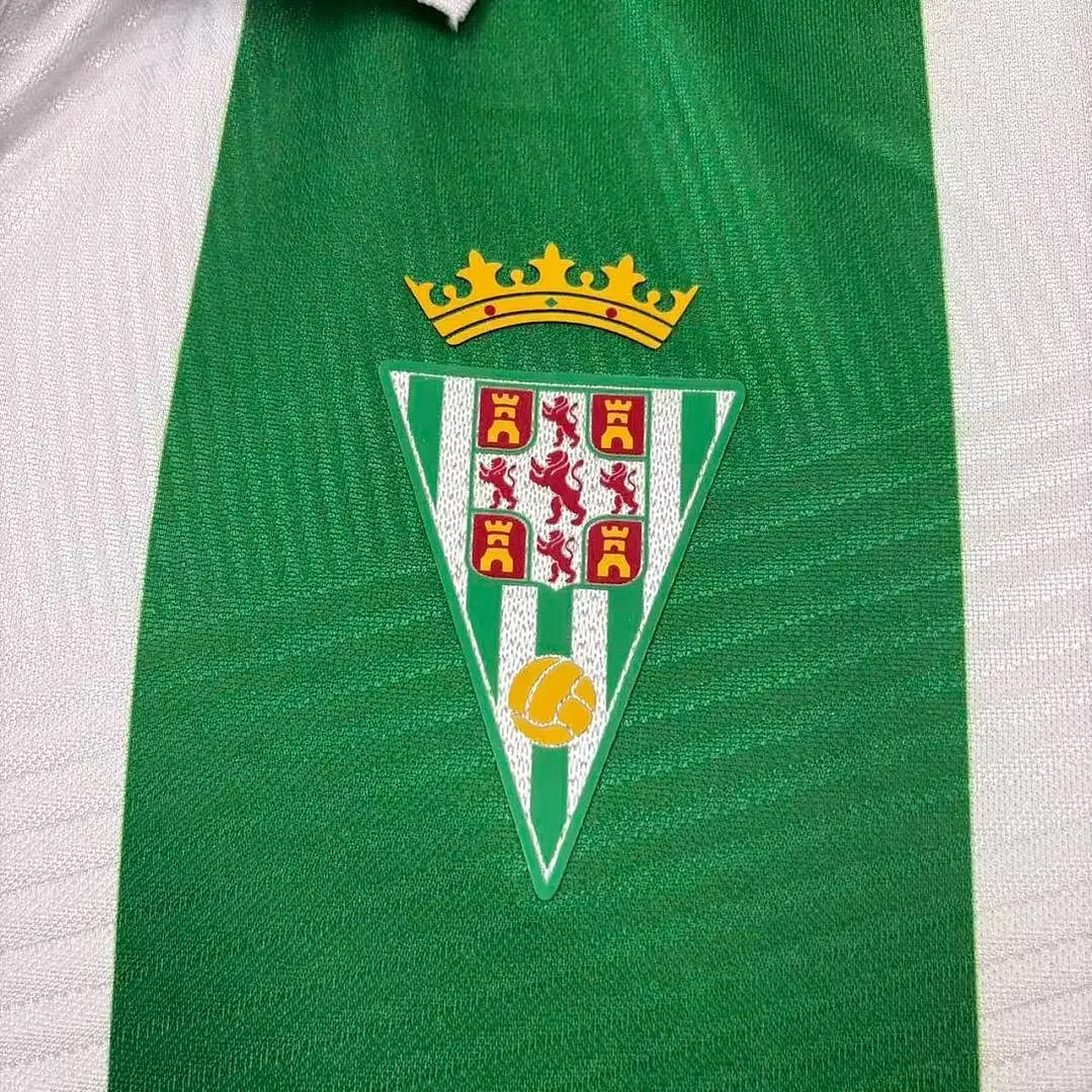 CAMISA CÓRDOBA CF 26/27 CASA - Verde e Branca 3