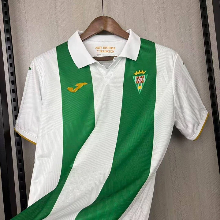 CAMISA CÓRDOBA CF 26/27 CASA - Verde e Branca 6