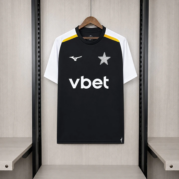 CAMISA BOTAFOGO 26/27 TREINO - Preta e Branca 1