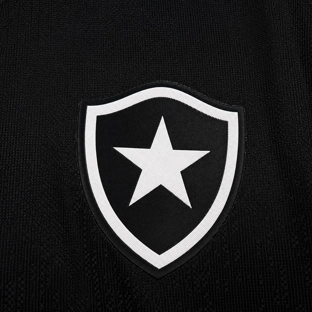 CAMISA BOTAFOGO 26/27 - Preta com Gola Polo 3