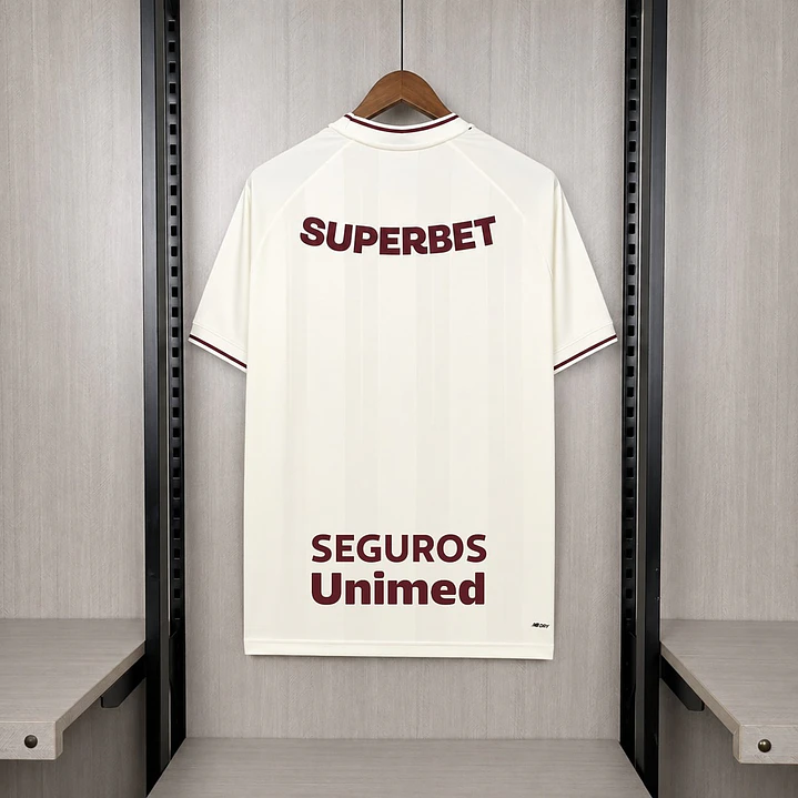 CAMISA SÃO PAULO III 26/27 - Bege - Todos os Patrocínios 3