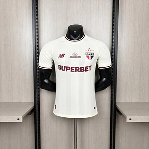 CAMISA SÃO PAULO III 26/27 - Bege - Versão Jogador Slim Fit