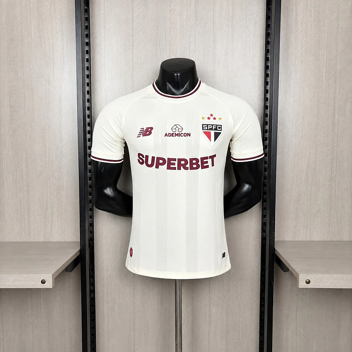 CAMISA SÃO PAULO III 26/27 - Bege - Versão Jogador Slim Fit 1