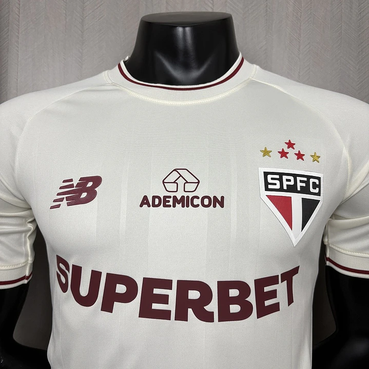 CAMISA SÃO PAULO III 26/27 - Bege - Versão Jogador Slim Fit 5