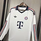 CAMISA BAYERN DE MUNIQUE 26/27 FORA - Branca - Manga Longa - Thumbnail 5