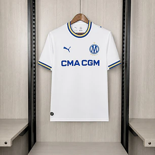 CAMISA OLYMPIQUE DE MARSELHA 26/27 CASA - Branca